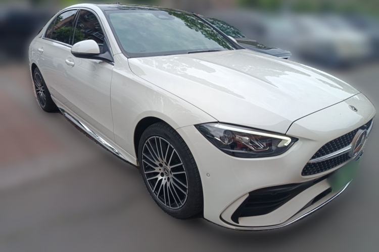 Used Mercedes-Benz C-Class 2023 Revised C 200 L Sport Edition Front Right 45 Deg