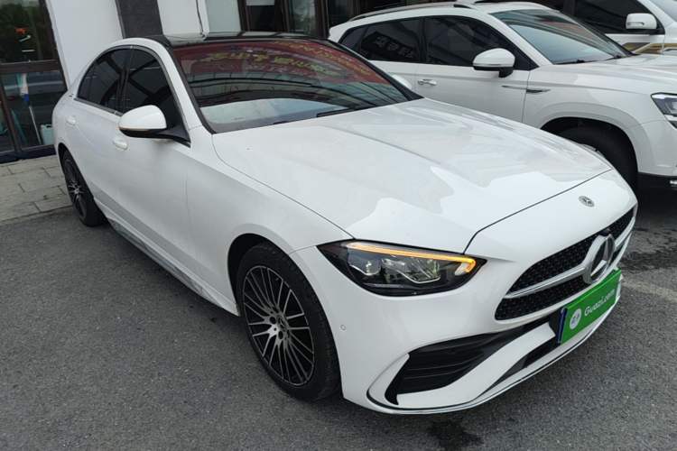 Used Mercedes-Benz C-Class 2023 Revised C 200 L Sport Edition Front Right 45 Deg