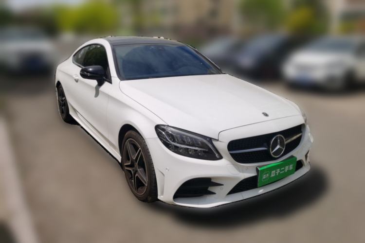 Used Mercedes-Benz C-Class 2023 C 260 Coupe Front Right 45 Deg