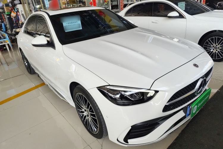 Used Mercedes-Benz C-Class 2023 Revised C 200 L Sport Edition Front Right 45 Deg