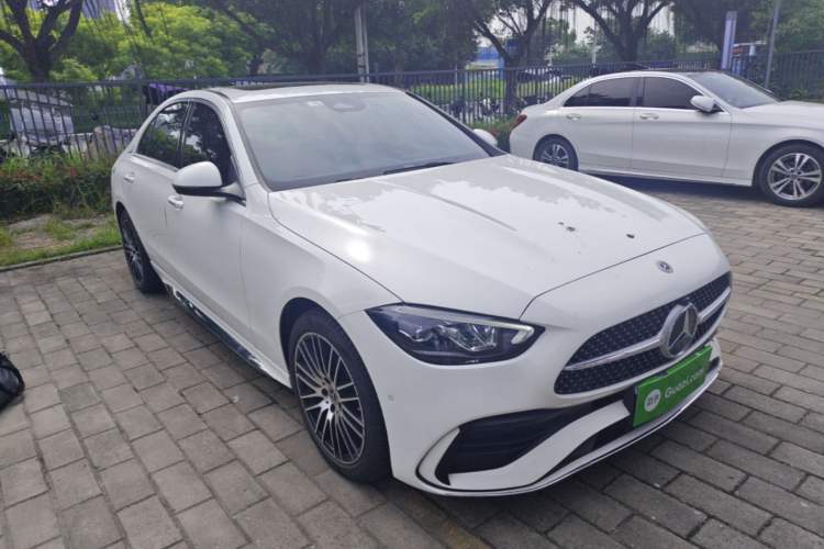 Used Mercedes-Benz C-Class 2023 Revised C 200 L Sport Edition Front Right 45 Deg