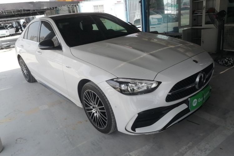 Used Mercedes-Benz C-Class 2023 Revised C 200 L Sport Edition Front Right 45 Deg
