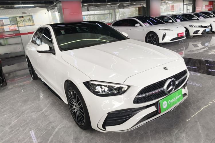 Used Mercedes-Benz C-Class 2023 C 260 L Sport Edition Front Right 45 Deg