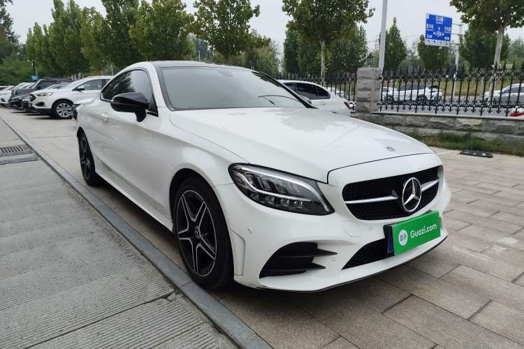 Used Mercedes-Benz C-Class 2023 C 260 Coupe Front Right 45 Deg