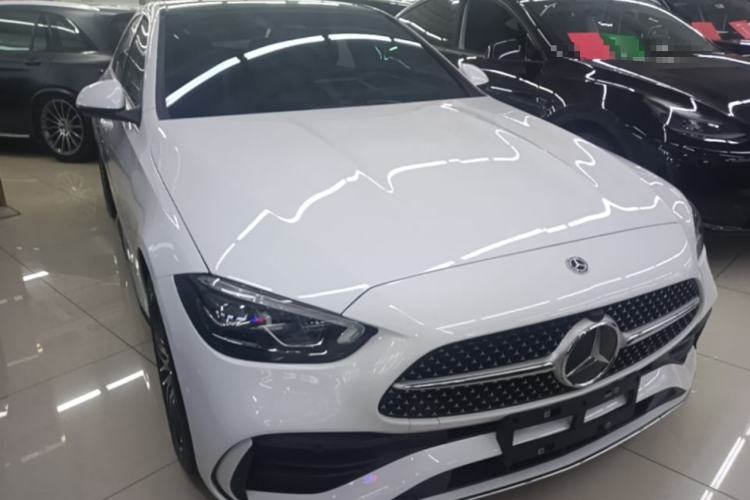 Used Mercedes-Benz C-Class 2023 Second Facelift C 260 L Sport Edition Front Right 45 Deg