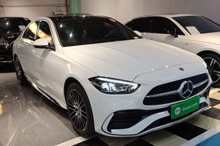 Used Mercedes-Benz C-Class 2023 Restyled C 260 L Sport Edition Front Right 45 Deg
