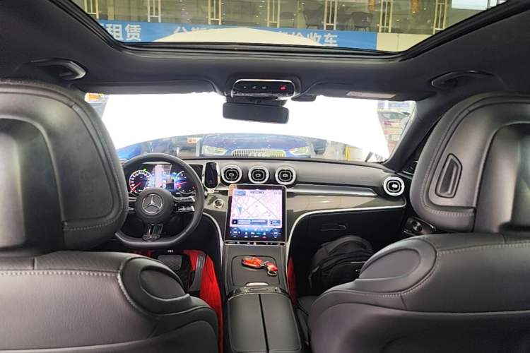 Used Mercedes-Benz C-Class 2023 Second Facelift C 260 L Starry Night Sports Edition Headliner