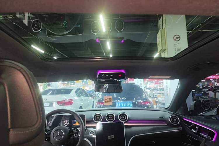 Used Mercedes-Benz C-Class 2023 Second Facelift C 260 L Sport Edition Headliner