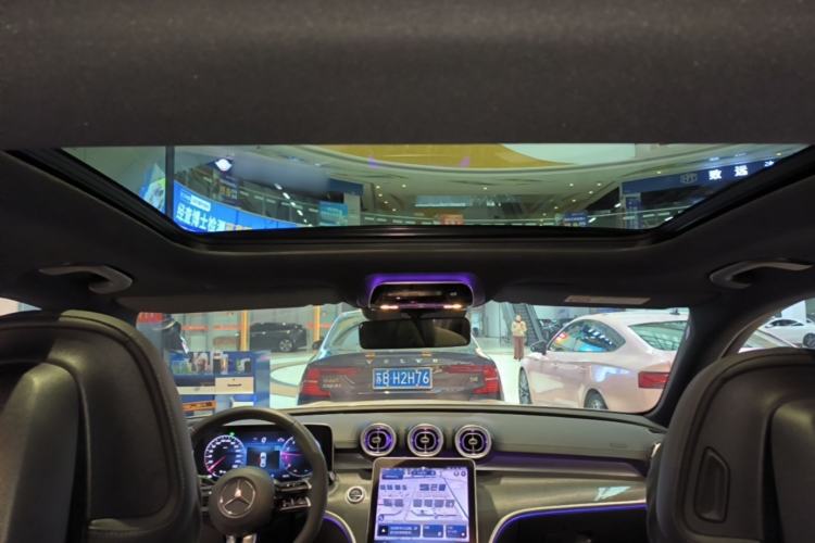 Used Mercedes-Benz C-Class 2023 Second Facelift C 260 L Starry Night Sports Edition Headliner