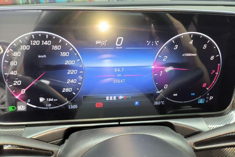 Used Mercedes-Benz C-Class 2023 Second Facelift C 260 L Sport Edition Instrument Cluster