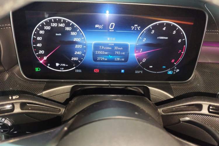 Used Mercedes-Benz C-Class 2023 Revised C 200 L Sport Edition Instrument Cluster