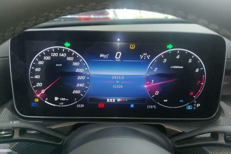 Used Mercedes-Benz C-Class 2023 C 200 L Sport Edition Instrument Cluster