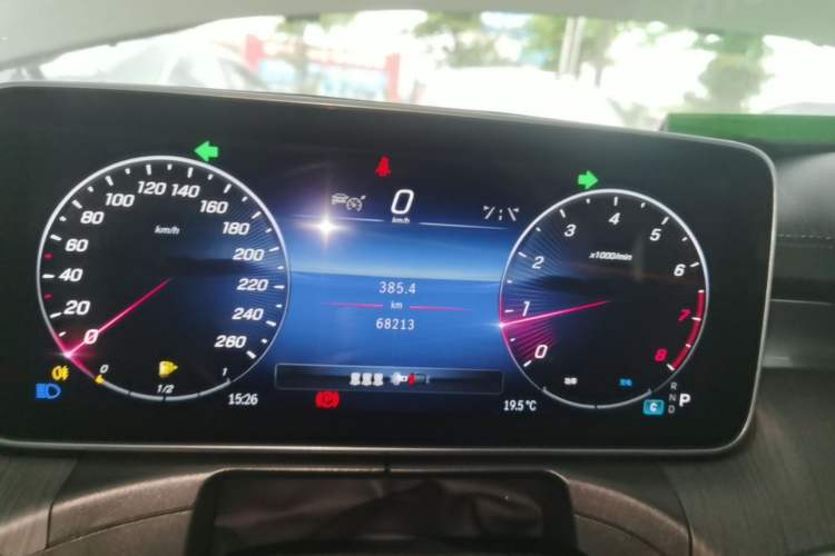 Used Mercedes-Benz C-Class 2023 C 260 L Bright Night Sports Edition Instrument Cluster