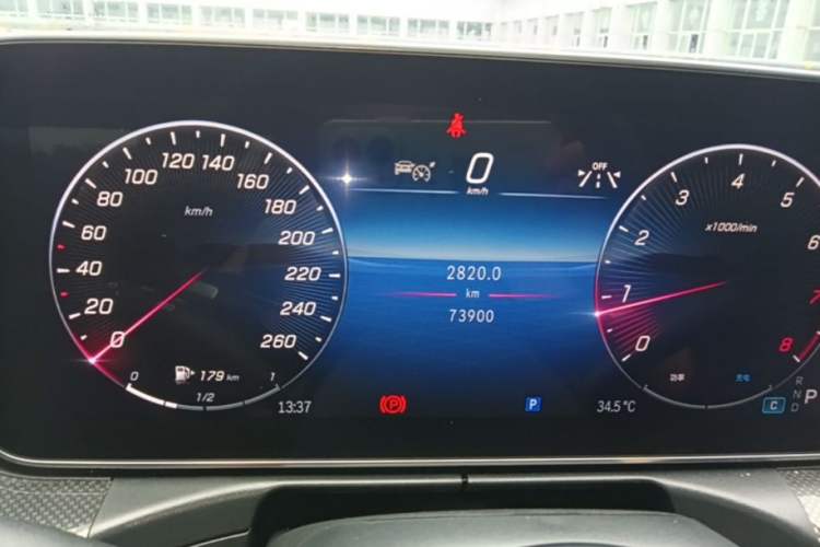Used Mercedes-Benz C-Class 2023 Second Facelift C 260 L Sport Edition Instrument Cluster