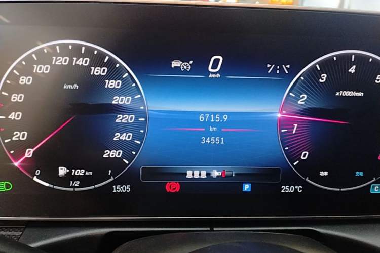Used Mercedes-Benz C-Class 2023 C 260 L Sport Edition Instrument Cluster