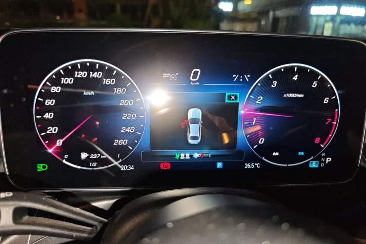 Used Mercedes-Benz C-Class 2023 Second Facelift C 260 L Starry Night Sports Edition Instrument Cluster