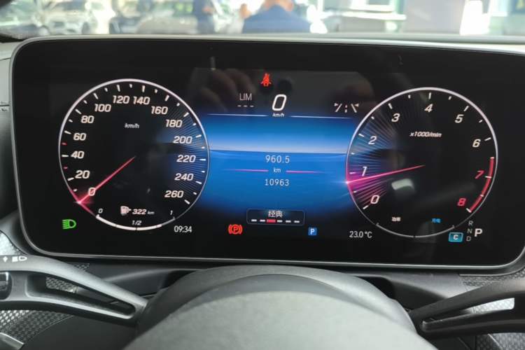 Used Mercedes-Benz C-Class 2023 Second Facelift C 260 L Sport Edition Instrument Cluster