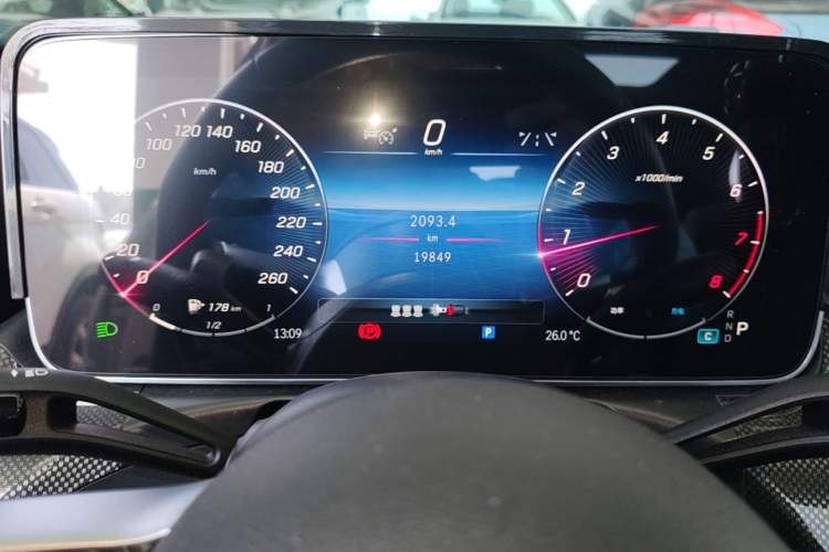 Used Mercedes-Benz C-Class 2023 Second Facelift C 260 L Sport Edition Instrument Cluster