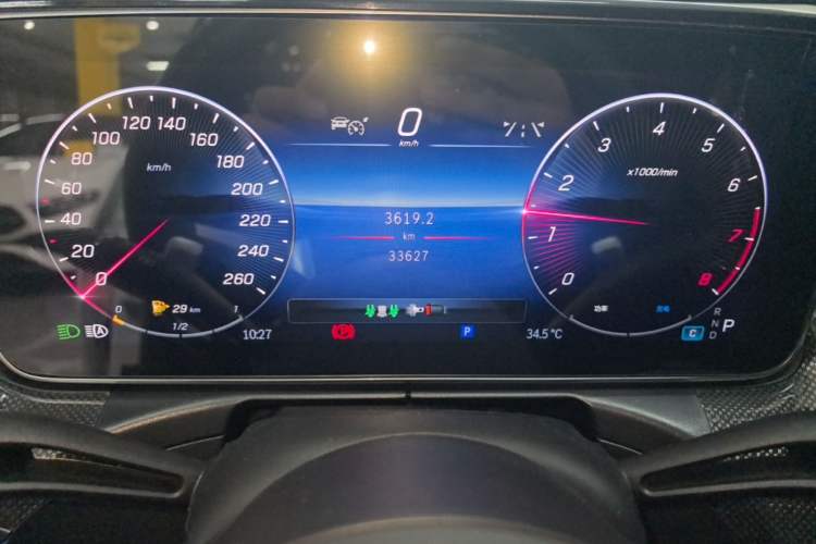 Used Mercedes-Benz C-Class 2023 Restyled C 260 L Night Edition Sports Version Instrument Cluster