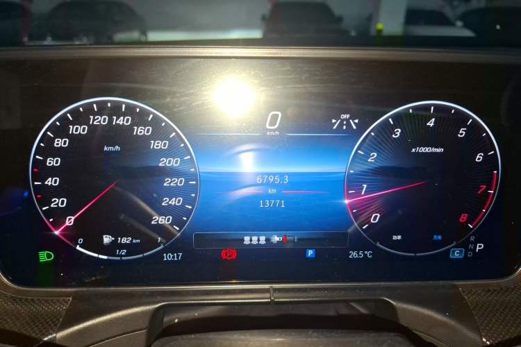 Used Mercedes-Benz C-Class 2023 C 260 L Bright Night Sports Edition Instrument Cluster