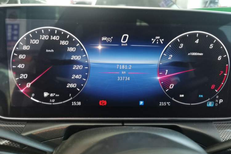 Used Mercedes-Benz C-Class 2023 Restyled C 260 L Night Edition Sports Version Instrument Cluster
