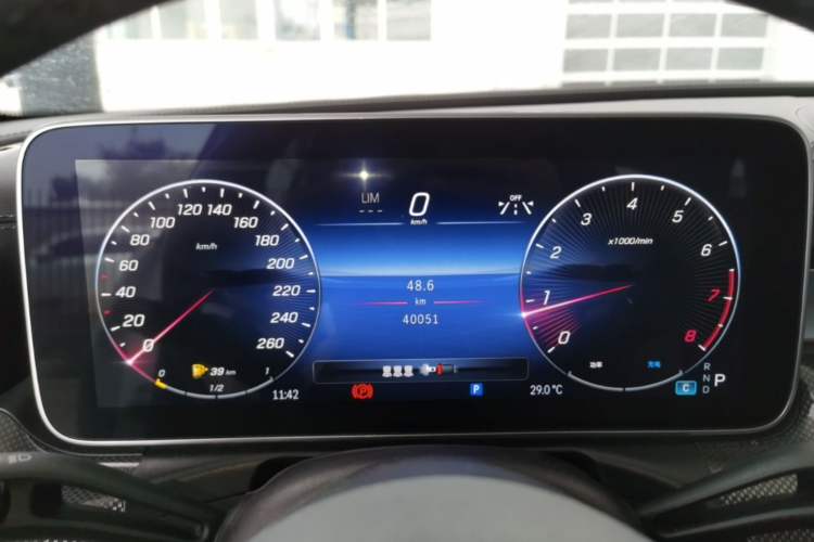 Used Mercedes-Benz C-Class 2023 C 260 L Sport Edition Instrument Cluster