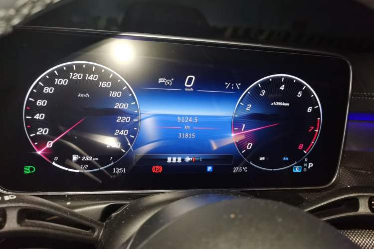 Used Mercedes-Benz C-Class 2023 Restyled C 260 L Night Edition Sports Version Instrument Cluster