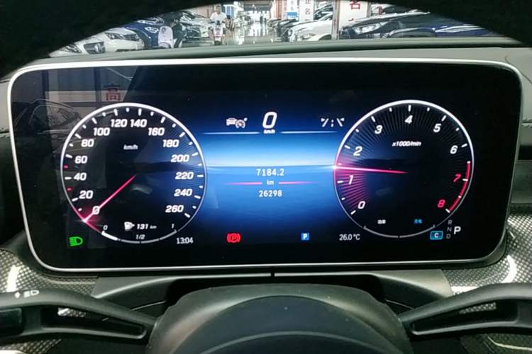 Used Mercedes-Benz C-Class 2023 Second Facelift C 260 L Sport Edition Instrument Cluster