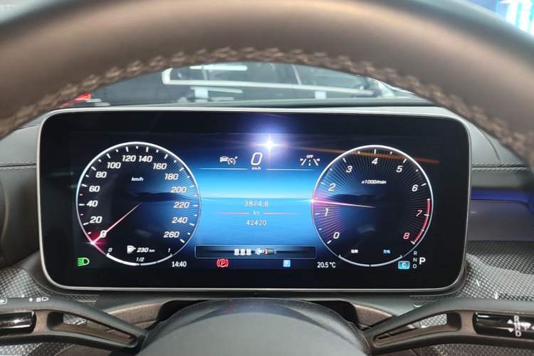 Used Mercedes-Benz C-Class 2023 C 200 L Sport Edition Instrument Cluster
