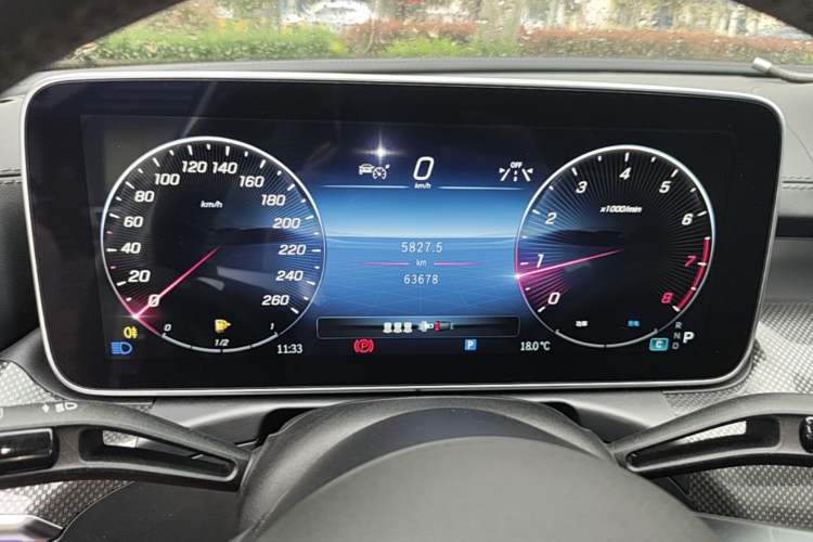 Used Mercedes-Benz C-Class 2023 C 260 L Sport Edition Instrument Cluster