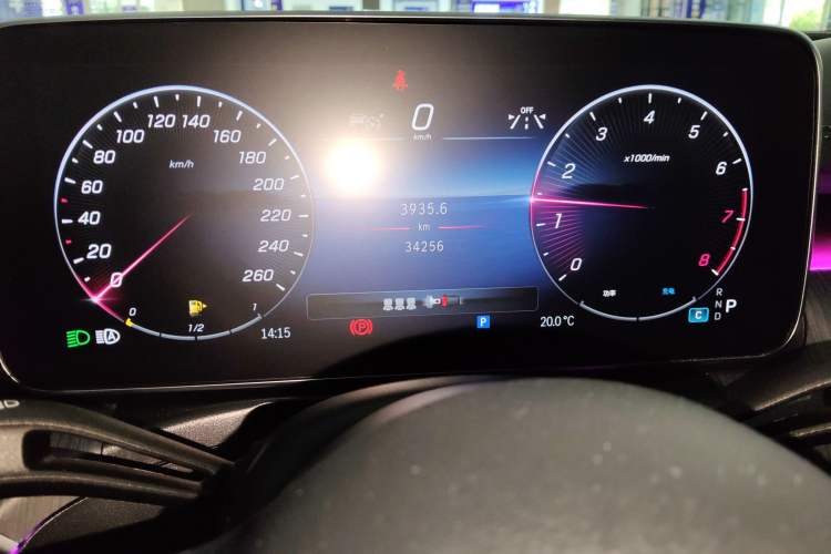 Used Mercedes-Benz C-Class 2023 Second Facelift C 260 L Sport Edition Instrument Cluster