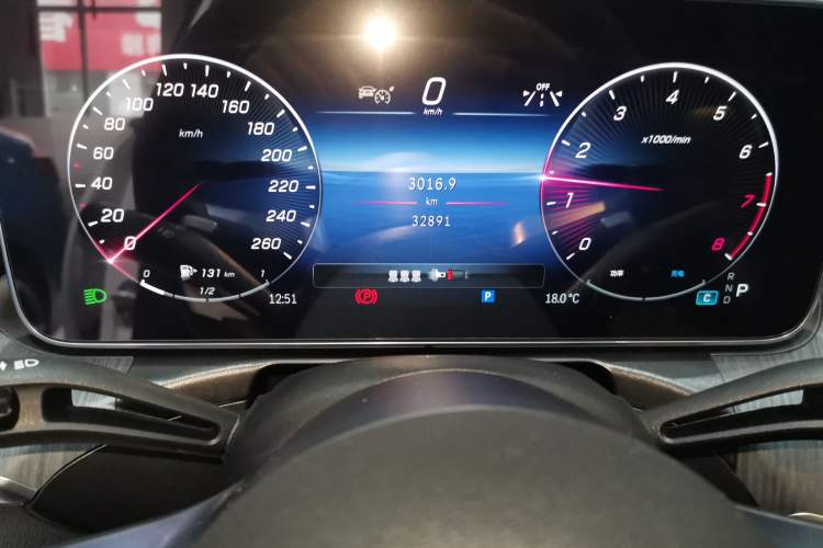 Used Mercedes-Benz C-Class 2023 Second Facelift C 260 L Sport Edition Instrument Cluster
