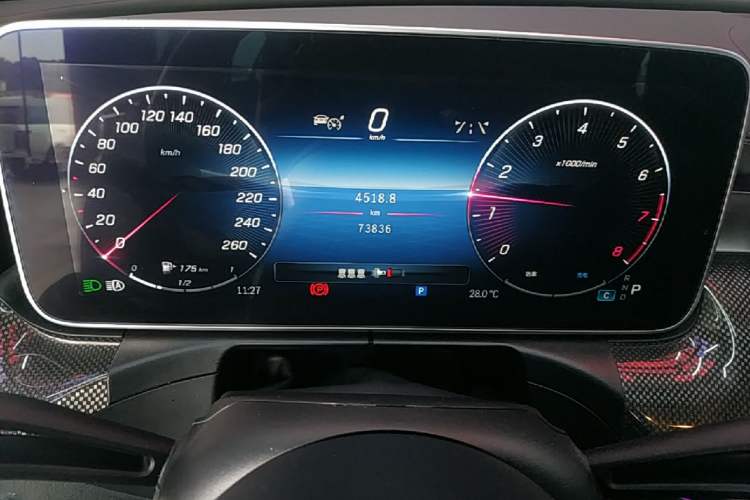Used Mercedes-Benz C-Class 2023 Restyled C 260 L Sport Edition Instrument Cluster