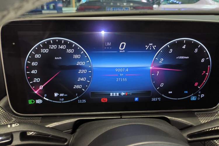 Used Mercedes-Benz C-Class 2023 Second Facelift C 260 L Starry Night Sports Edition Instrument Cluster