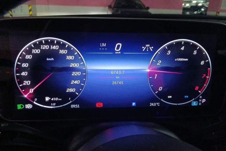 Used Mercedes-Benz C-Class 2023 C 260 L Sport Edition Instrument Cluster