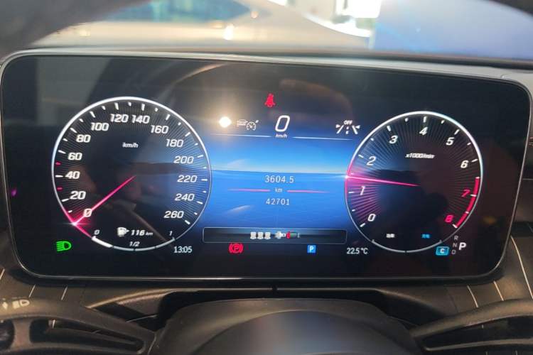 Used Mercedes-Benz C-Class 2023 Revised C 200 L Sport Edition Instrument Cluster