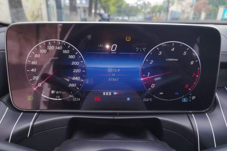 Used Mercedes-Benz C-Class 2023 Restyled C 260 L Sport Edition Instrument Cluster