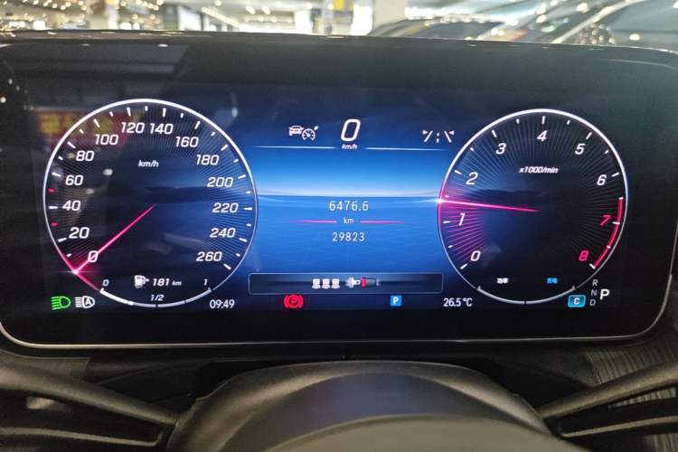 Used Mercedes-Benz C-Class 2023 Restyled C 260 L Sport Edition Instrument Cluster