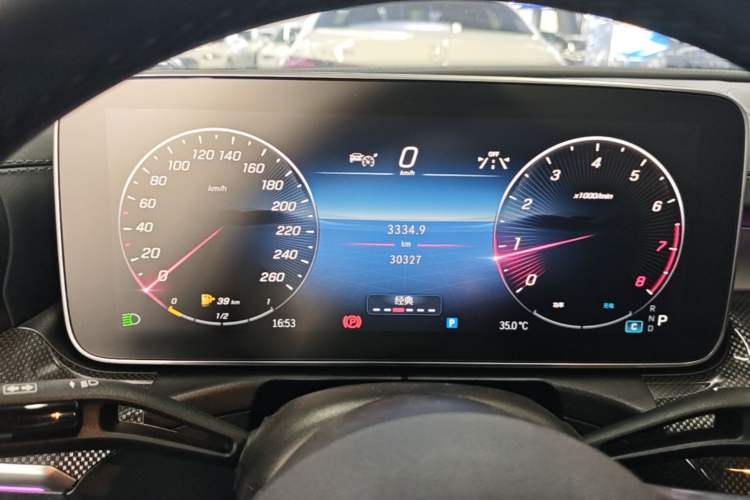 Used Mercedes-Benz C-Class 2023 Restyled C 260 L Night Edition Sports Version Instrument Cluster