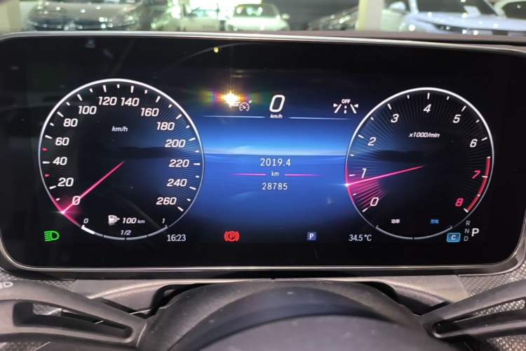 Used Mercedes-Benz C-Class 2023 C 260 L Bright Night Sports Edition Instrument Cluster