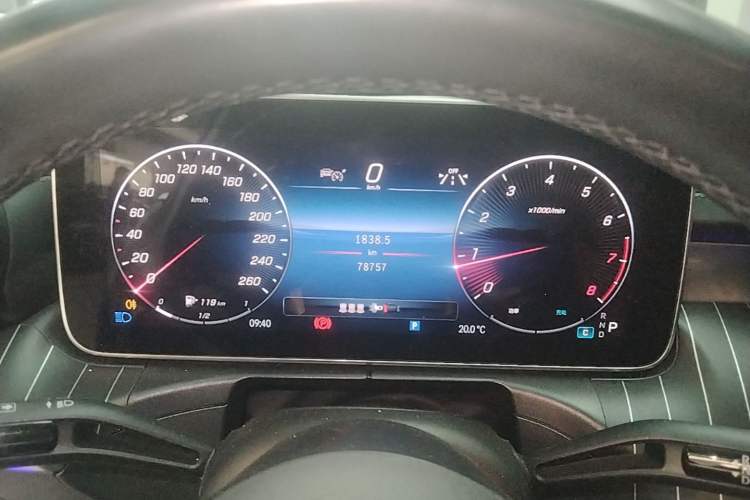 Used Mercedes-Benz C-Class 2023 C 260 L Sport Edition Instrument Cluster
