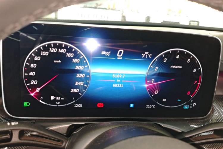Used Mercedes-Benz C-Class 2023 Restyled C 260 L Sport Edition Instrument Cluster