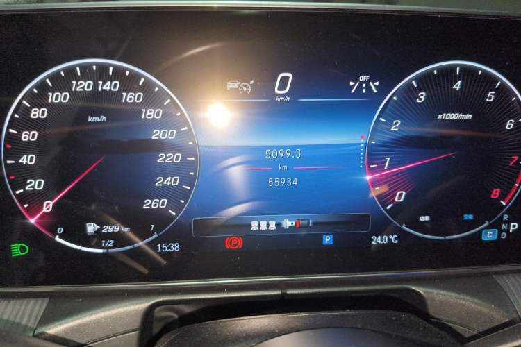 Used Mercedes-Benz C-Class 2023 Restyled C 260 L Sport Edition Instrument Cluster