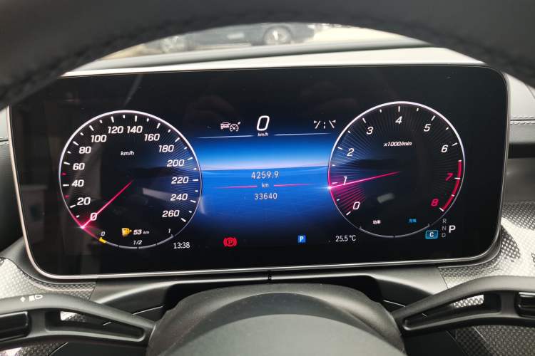 Used Mercedes-Benz C-Class 2023 Second Facelift C 260 L Starry Night Sports Edition Instrument Cluster