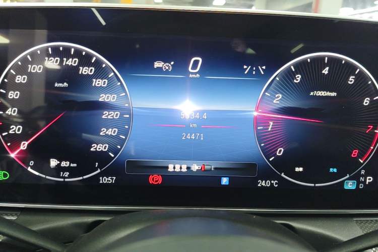 Used Mercedes-Benz C-Class 2023 Second Facelift C 260 L Sport Edition Instrument Cluster
