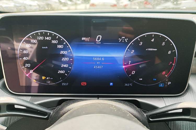 Used Mercedes-Benz C-Class 2023 Restyled C 260 L Sport Edition Instrument Cluster