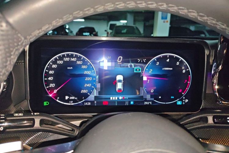 Used Mercedes-Benz C-Class 2023 Restyled C 260 L Night Edition Sports Version Instrument Cluster