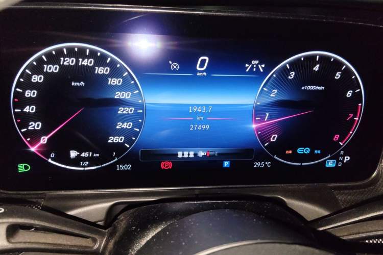 Used Mercedes-Benz C-Class 2023 Second Facelift C 260 L Sport Edition Instrument Cluster