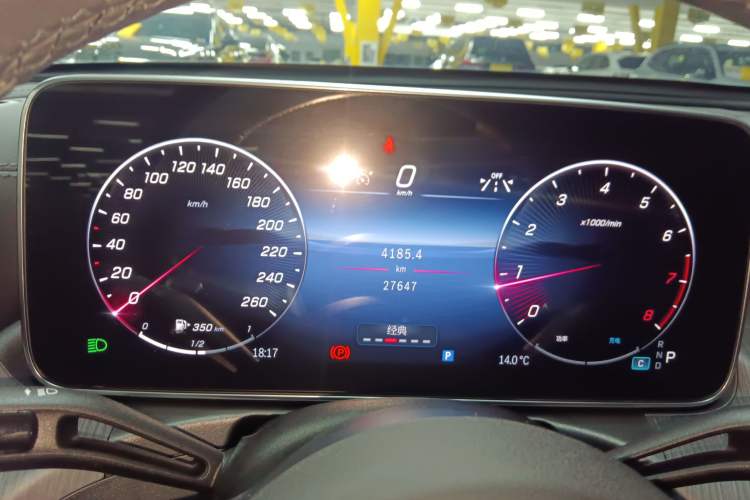 Used Mercedes-Benz C-Class 2023 Restyled C 260 L Night Edition Sports Version Instrument Cluster