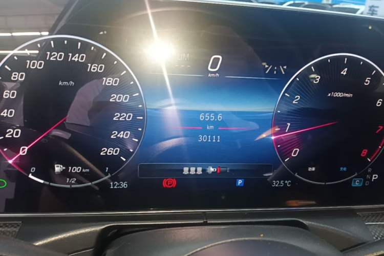 Used Mercedes-Benz C-Class 2023 Second Facelift C 260 L Sport Edition Instrument Cluster